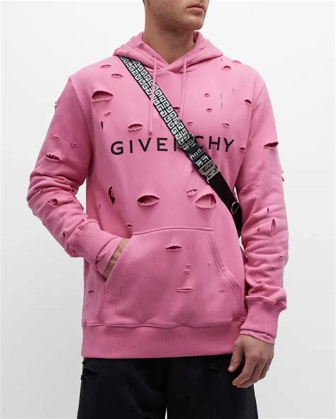 givenchy broken logo sweatshirt|Givenchy Mens Destroyed Logo Pullover Hoodie .